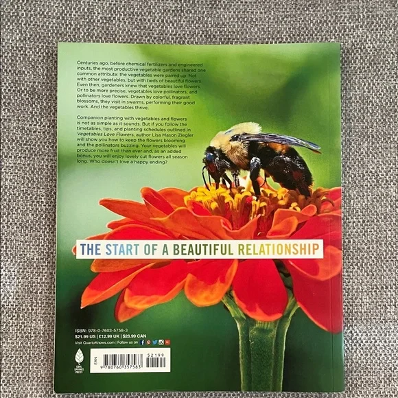 Gardening Book Set - Vegetables Love Flowers & Cool Flowers - Picture 2 of 4